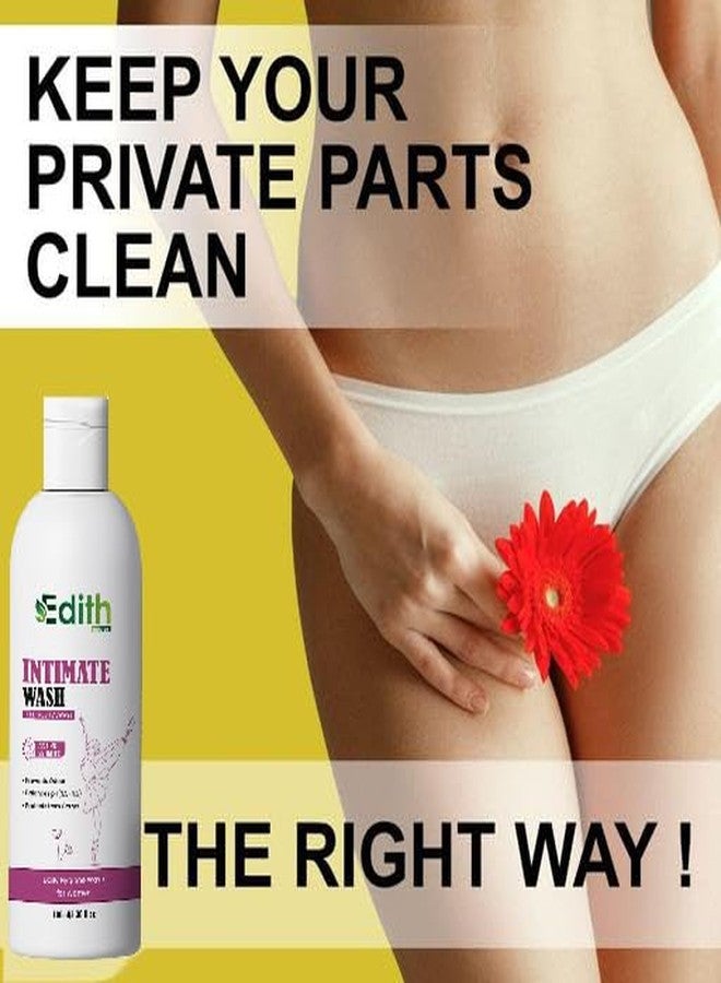 EDITH غسول إديث للمناطق الحساسة للنساء، 100 مل، يمنع الروائح الكريهة، ويوازن درجة الحموضة، ويحمي من الجراثيم - Image 2